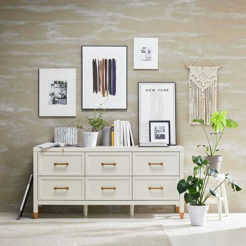 까사미아 프리다 2단 와이드 서랍장 1550