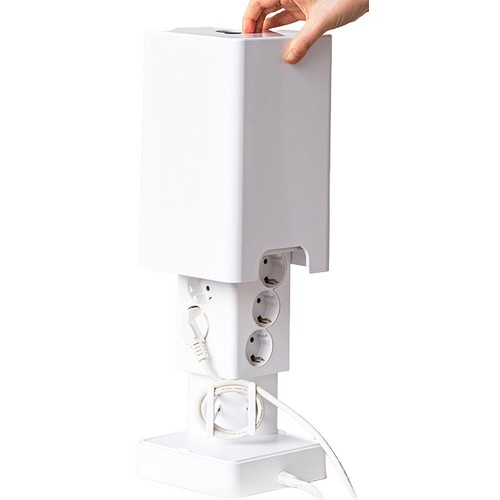 천하지엘씨 파워존 타워탭 5구 16A USB 멀티탭