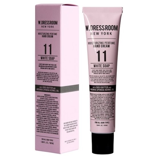 더블유드레스룸 퍼퓸 핸드크림 No11 화이트솝 50ml 2개