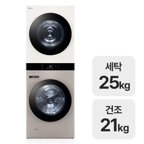 LG전자 트롬 오브제컬렉션 워시타워 WL21REHU