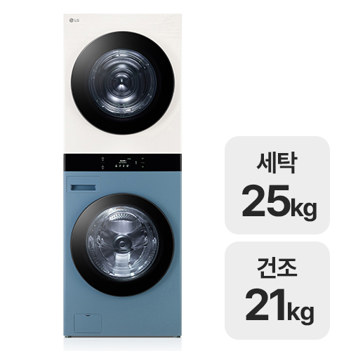 LG전자 트롬 오브제컬렉션 워시타워 WL21NEHU