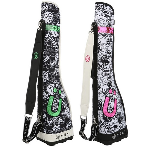 엠유스포츠  뮤시 올오버 패턴 하프백 MU23A3AB301