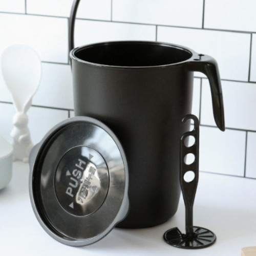 유원피에스 보노하우스 완전밀폐 얼쓰 음식물 쓰레기통 5L+꾹꾹이