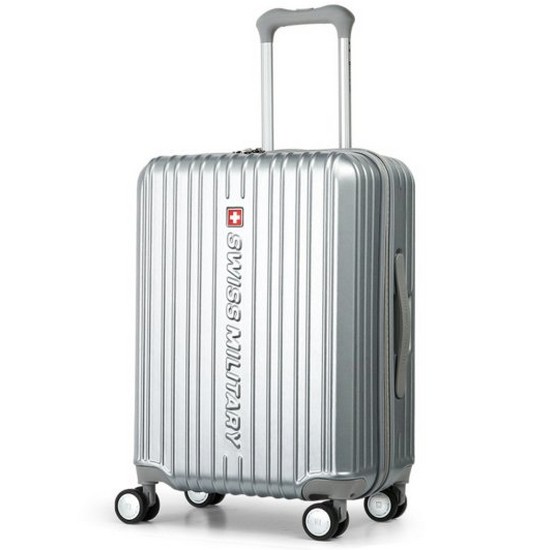 스위스밀리터리 여행용캐리어 20인치 기내용 SM-AM20 메탈릭실버