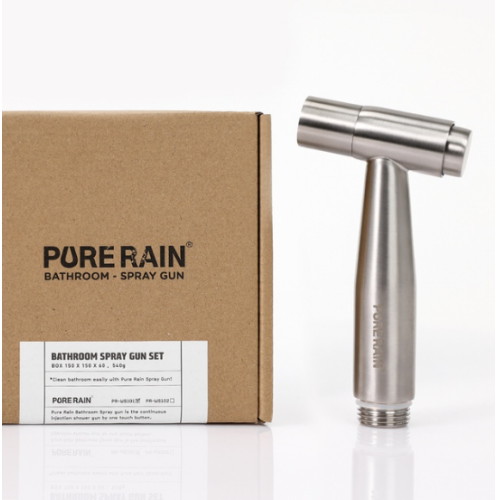 퓨어레인  수압조절 욕실 스프레이건 변기 샤워기 화장실 청소건