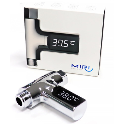 미리  샤워기 LED 온도계 아기 신생아 목욕물 온도