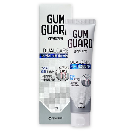 동아제약  검가드 잇몸질환 치약 150g 4개 치주질환 시린이 +가글 100ml 1개