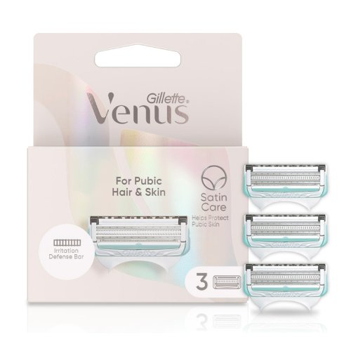 질레트 비너스 Y존 제모기 면도날