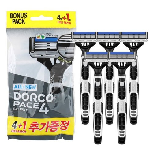 도루코  ALL NEW 페이스4 일회용 면도기 FRC-100