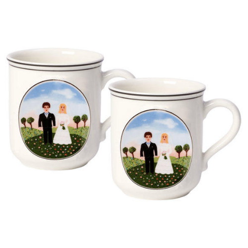 빌레로이앤보흐 디자인나이프 머그컵 웨딩 300ml