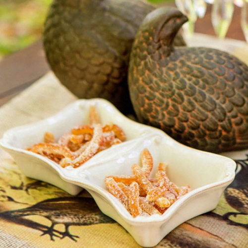 코스타노바 바로코 화이트 20cm 2칸접시