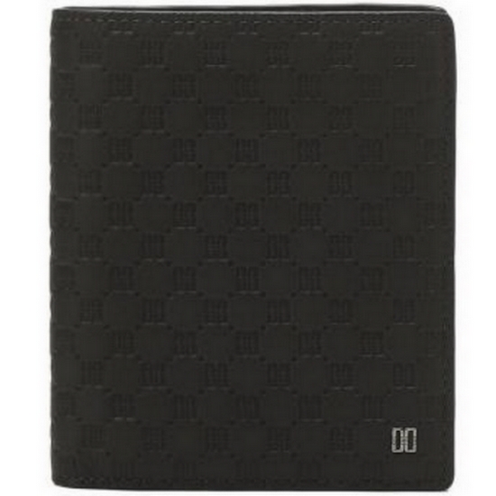 닥스 남성 가죽 루이스 엠보 DD 패턴 중지갑_DBWA3F362BK