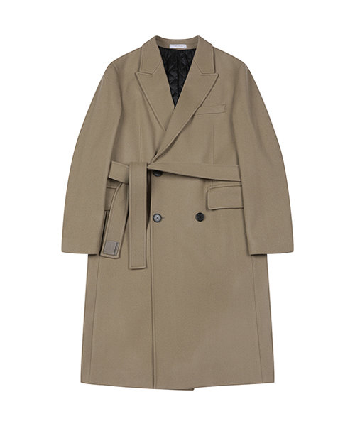 리버클래시 온라인 LIW21980 베이지 더블 체스터 코트