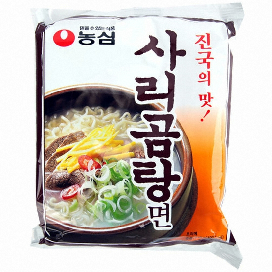농심  사리곰탕면 110g