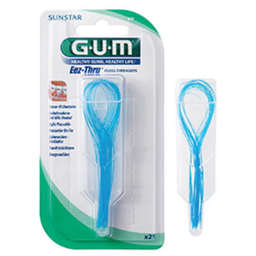 GUM  이지쓰루 치실고리 25개입