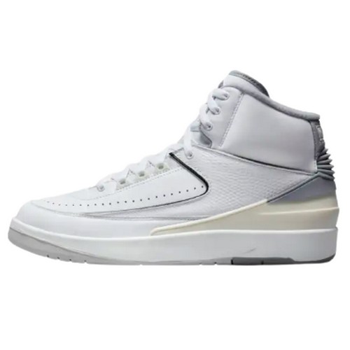 나이키 에어 조던 2 레트로 남성 시멘트그레이 럭키그린 DR8884-100