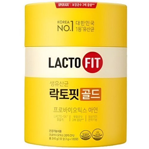 종근당건강 락토핏 생유산균 골드 2g 120포