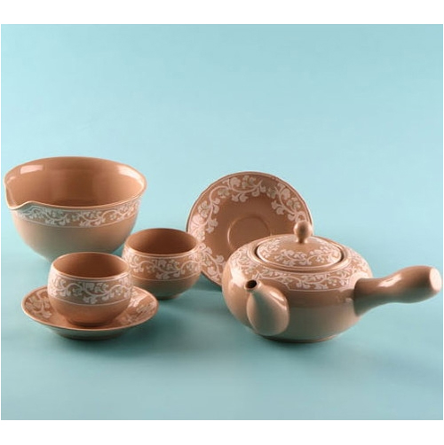 행남자기 고요 당초문 다기세트 (7P)