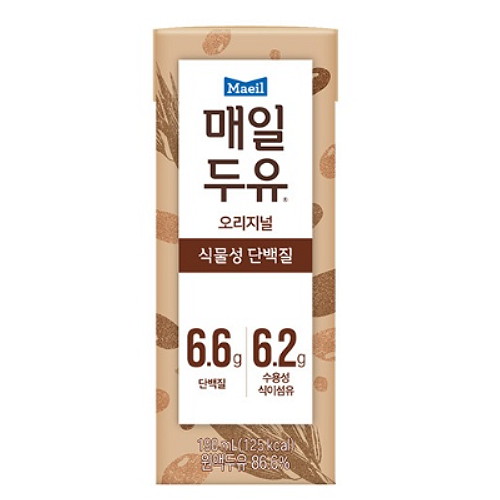 매일유업  매일두유 오리지널 190ml