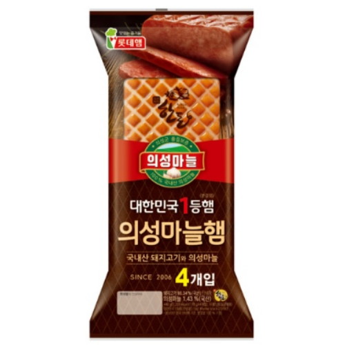 롯데푸드  의성마늘햄 440g