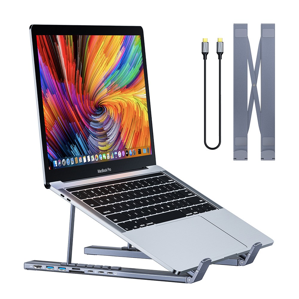 CHOETECH  HUB-M48 7in1 멀티허브 접이식 노트북 거치대