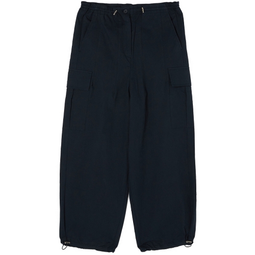 LAP 여성 허리 밑단 스트링 카고 팬츠_AP1WP275