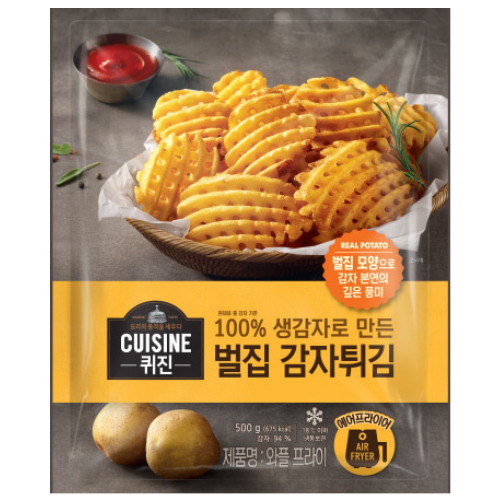 동원F&B 퀴진 벌집 감자튀김 500g