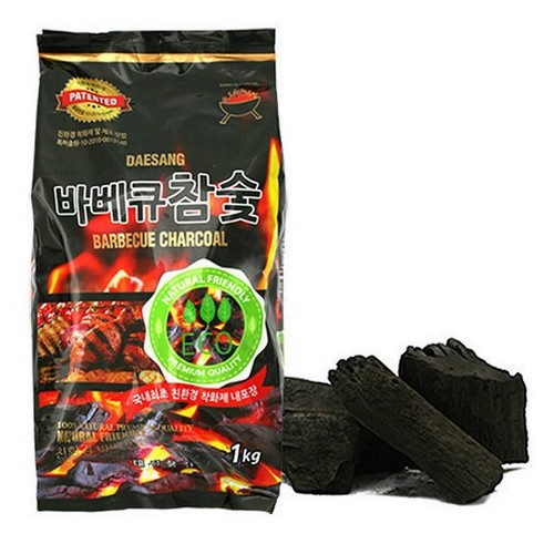 바베큐 참숯 1kg