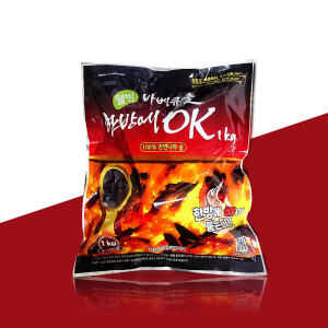 한방에 OK 숯 1kg