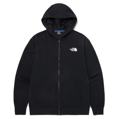 노스페이스 에코 블루 웨이브 후드 집업 NJ5JP15A