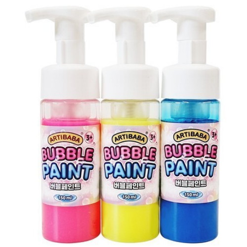 아티바바  거품물감 버블페인트 3색 150ml