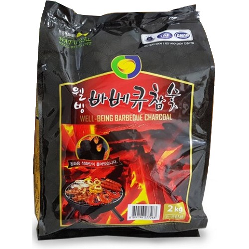 웰빙 바베큐 참숯 2kg [1개] - 에누리 가격비교