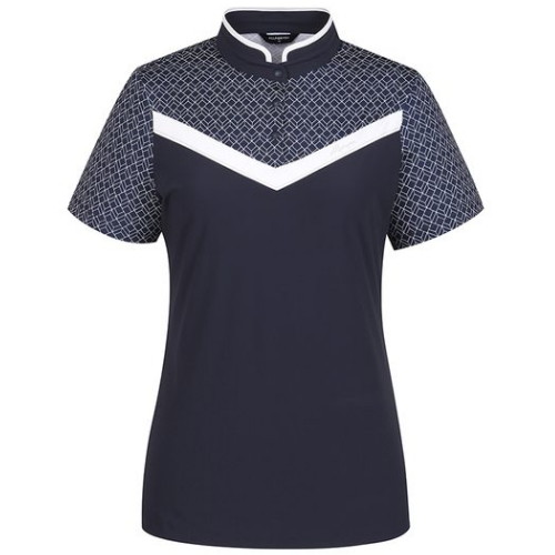 올포유  라이브쇼핑 10161682 NC13여성V배색하프넥티셔츠AWTHL4201915 트렌디한 쇼핑리더