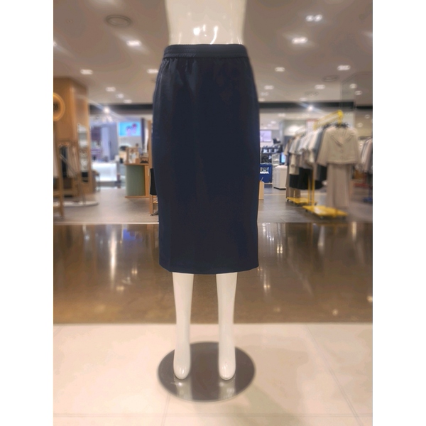 비지트인뉴욕 맞트임 허리밴딩 H라인스커트 VZ5SR75