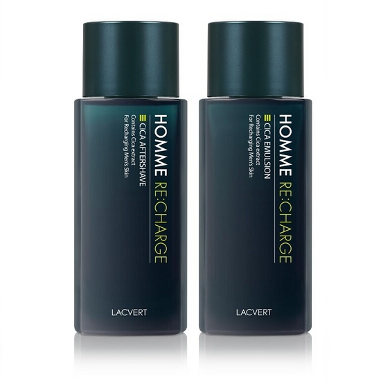 라끄베르 옴므 리차지 시카 애프터쉐이브/에멀전 2종세트