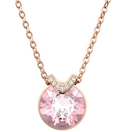 벨라  핑크 로즈골드 드롭 목걸이 5662088