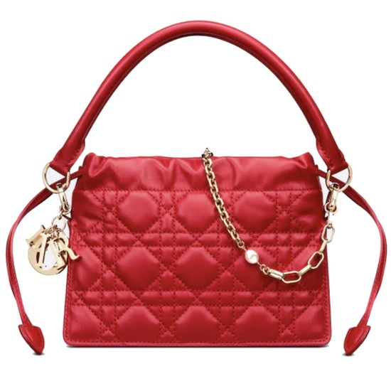 크리스찬디올 여성 가방 레이디 탑 핸들 드로우스트링 미니백_S0981ONMJ M57R