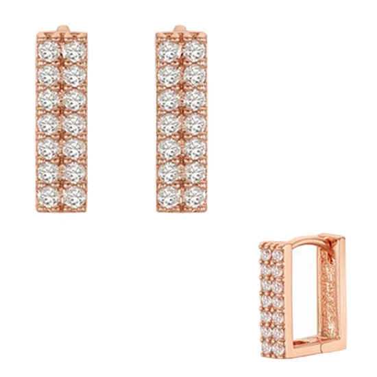 스톤헨지 실버 원터치 귀걸이 SC1749