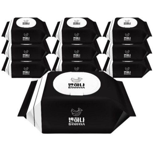 반하나 블랙은 물티슈 캡형 70매