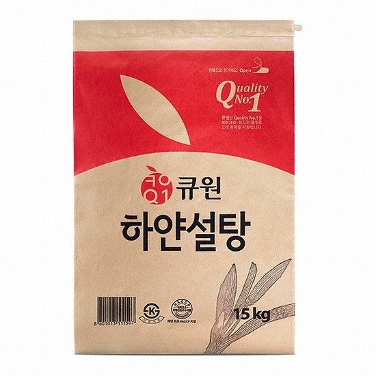 삼양사 큐원 하얀설탕 15kg [1개]