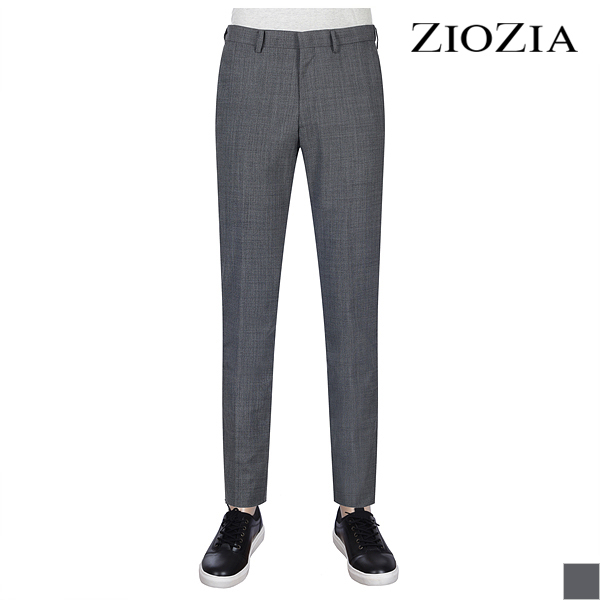 지오지아 울혼방 그레이 허리밴딩 슬랙스 ABA5PP1702