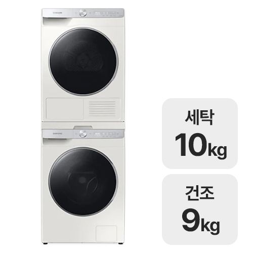 삼성전자 그랑데 AI WW10TP34DSG + AI DV90T5740SE