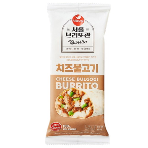 서울우유 서울 브리또관 치즈불고기 125g[1개]