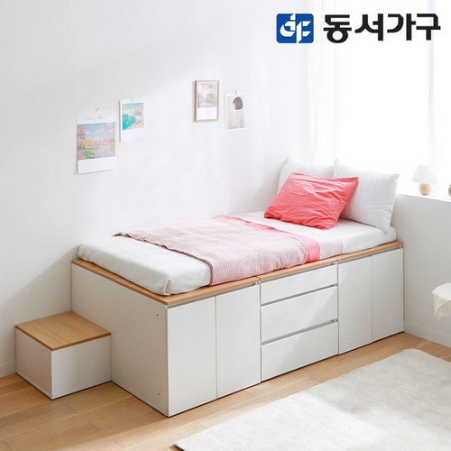 동서가구 홈즈 올인 벙커침대 SS+계단