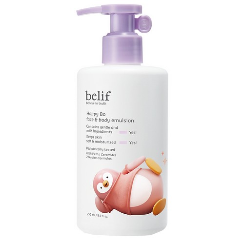 빌리프 해피 보 페이스 앤 바디 에멀전 250ml