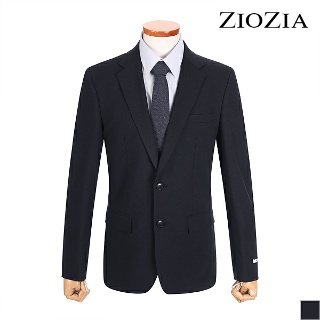 지오지아 슬림 블랙 베이직 데일리 정장자켓_ABA5SB1301 BK