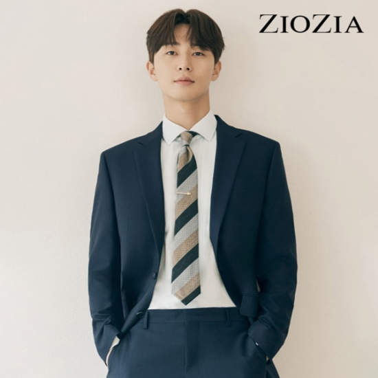 지오지아 슬림 블랙 구김방지 데일리 정장자켓_ABA5SB1401 BK