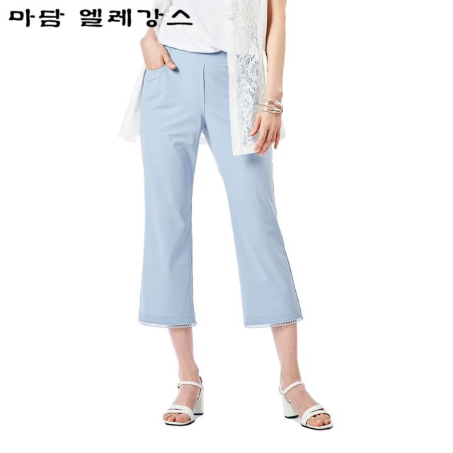 마담엘레강스 아이리스 쁘띠 레이스 포인트 슬랙스 K231SL04