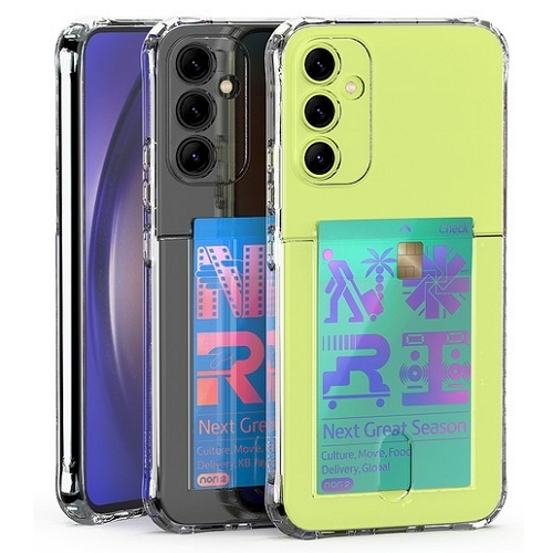 ISK 에디터 갤럭시A34 슈퍼 방탄 카드 캡슐 케이스