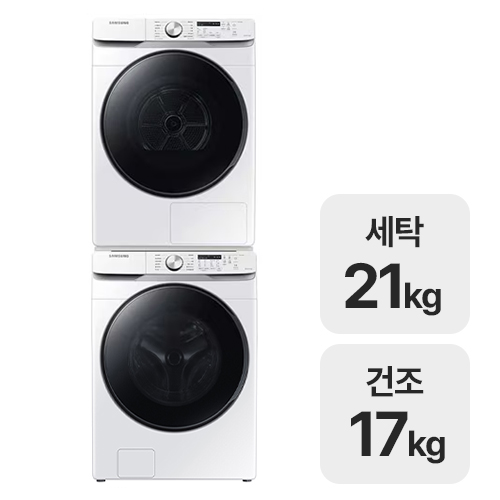삼성전자 그랑데 WF21T6000KW + DV17T8520BW